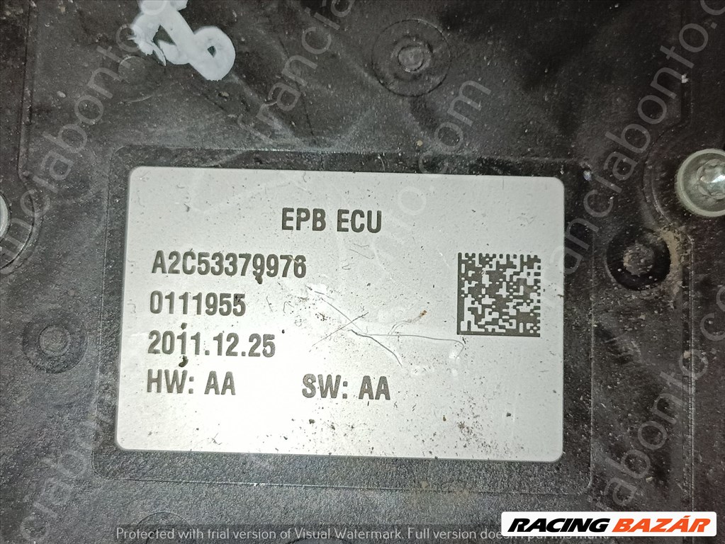Citroën, Peugeot Elektromos kézifék A2C53379976 9673081580 2. kép