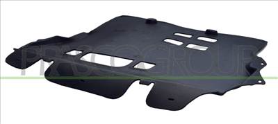Citroen DS4 2011-2015 - Alsó motorvédő lemez, hátsó rész