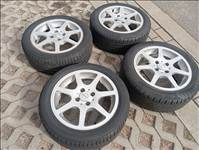 Dotz 4x100-as Alufelnik 195/50R15 nyári gumikkal Opel,VW,Honda,Toyota,Seat