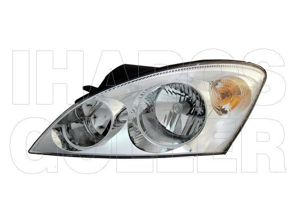 Kia Ceed 2006-2009 - Fényszóró H7/H1 bal (motoros) TYC 1. kép