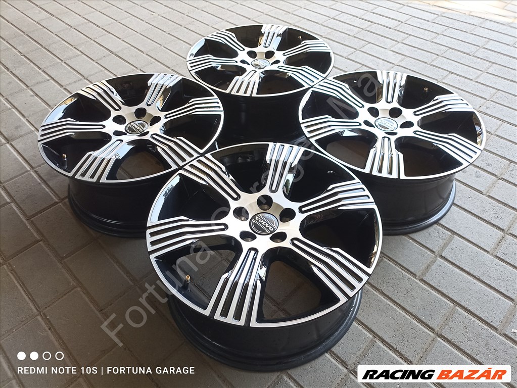 5x108 18" Volvo Diamond Cut újszerű alufelni garnitúra  2. kép