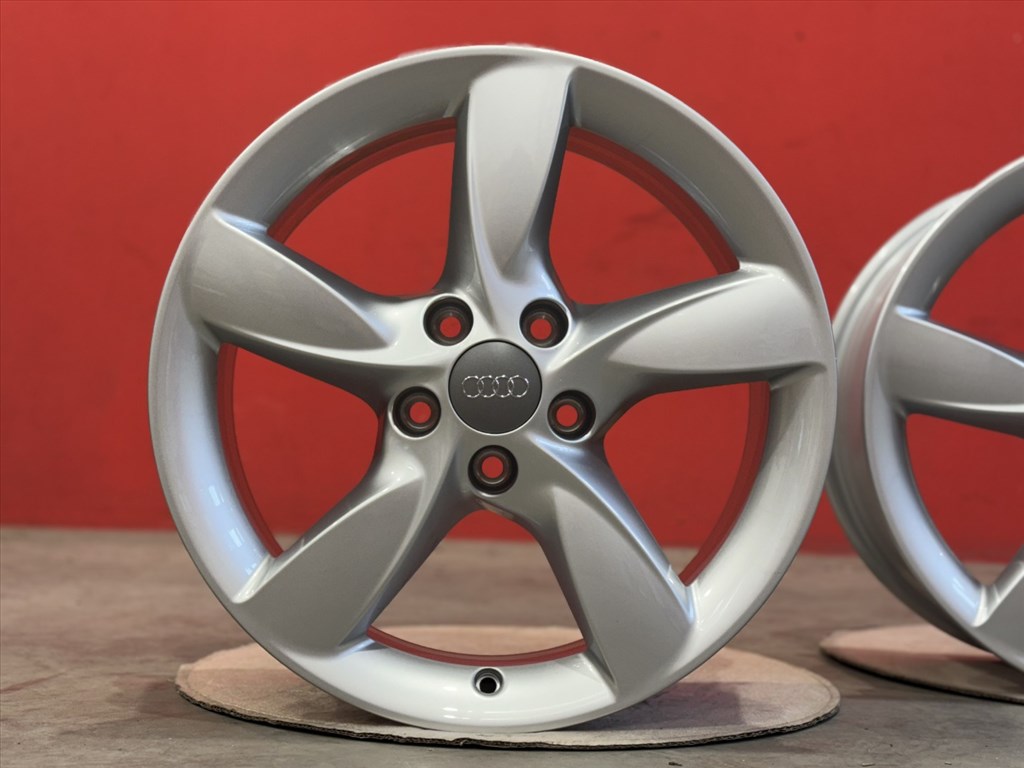 R17 5x112 Original Audi A6 7.5J ET37 új gyári felnik alufelnik 17" 2. kép