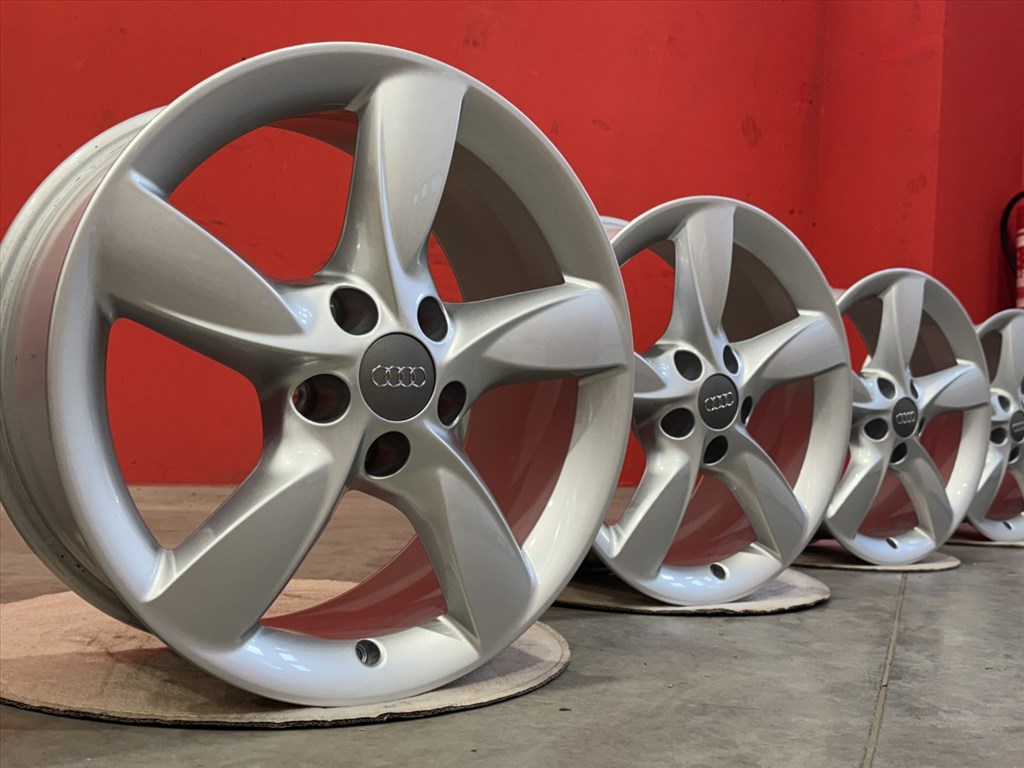 R17 5x112 Original Audi A6 7.5J ET37 új gyári felnik alufelnik 17" 3. kép