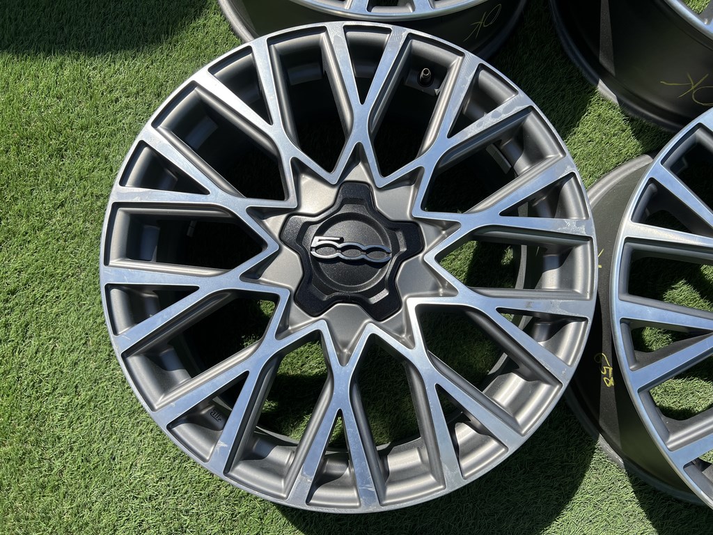 5x110 18" Fiat gyári alufelni 7Jx18h2 ET40 2. kép