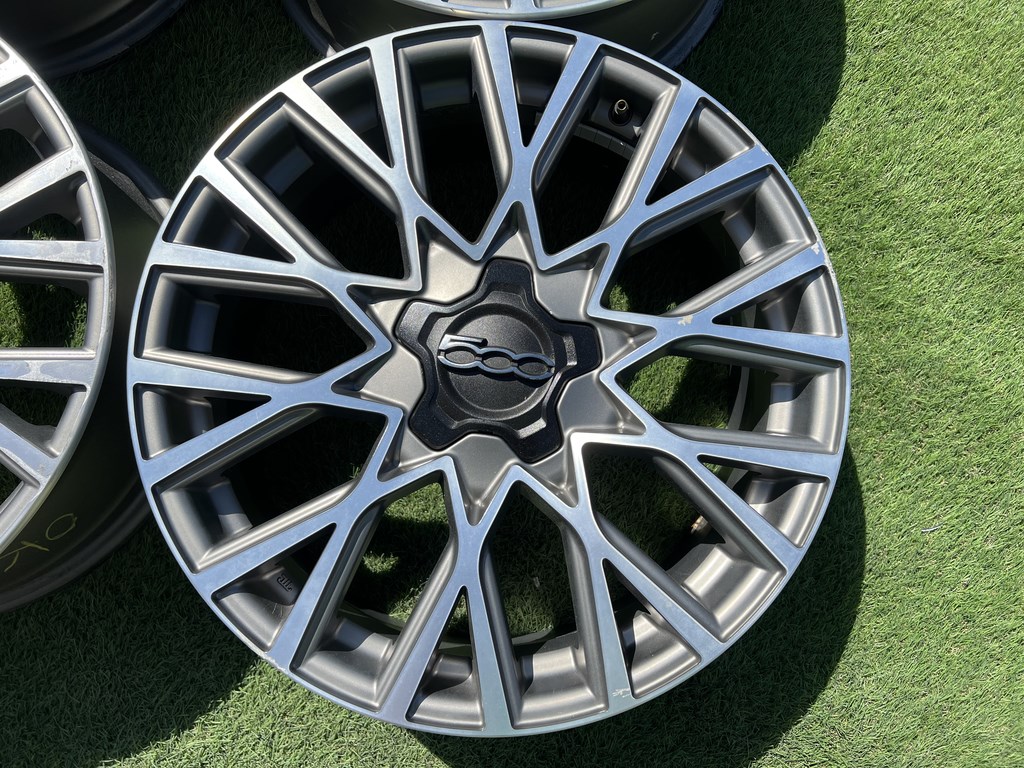 5x110 18" Fiat gyári alufelni 7Jx18h2 ET40 3. kép