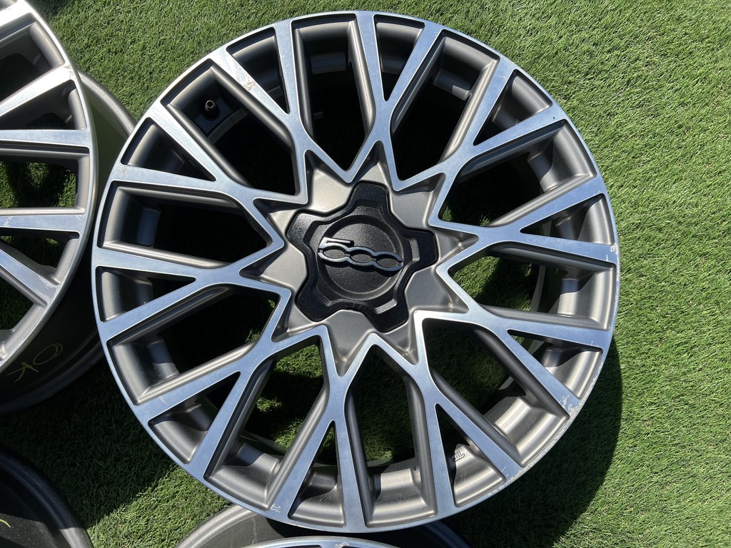 5x110 18" Fiat gyári alufelni 7Jx18h2 ET40 4. kép