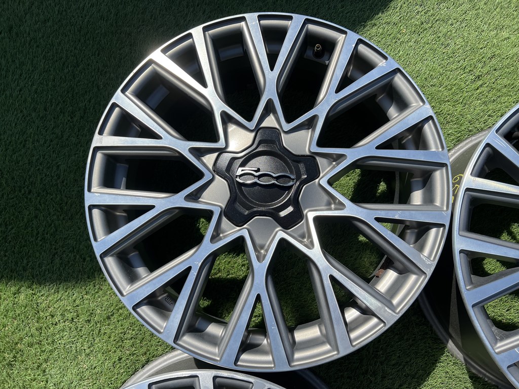 5x110 18" Fiat gyári alufelni 7Jx18h2 ET40 5. kép