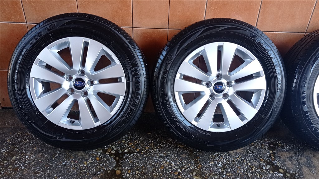 SUBARU OUTBACK 17" ALUFELNI 5X114,3 NYÁRI 225/65R17 GUMIVAL OLCSÒN!!! 2. kép