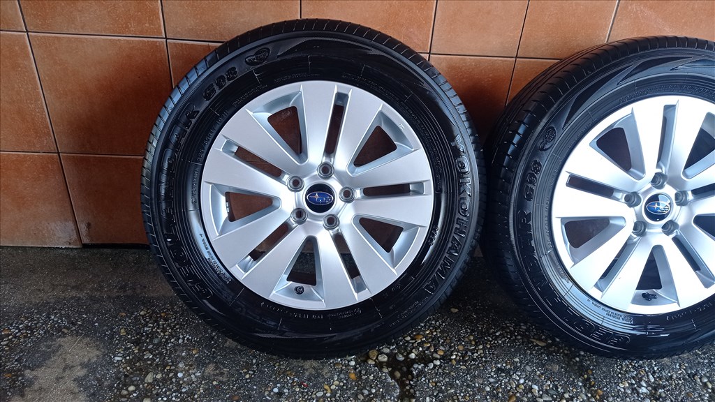 SUBARU OUTBACK 17" ALUFELNI 5X114,3 NYÁRI 225/65R17 GUMIVAL OLCSÒN!!! 4. kép