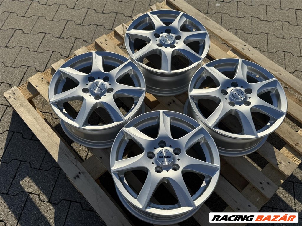 R15 5x108 (70,1) Enzo W 6.5J ET48 új felnik alufelnik , peugeot citroen ford  4. kép