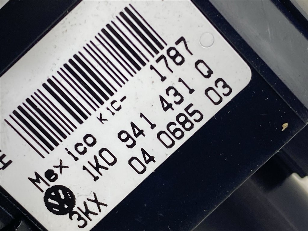 VW GOLF V Variant (1K5) 1.9 TDI Világítás Kapcsoló #37800# 1K0941431Q 6. kép