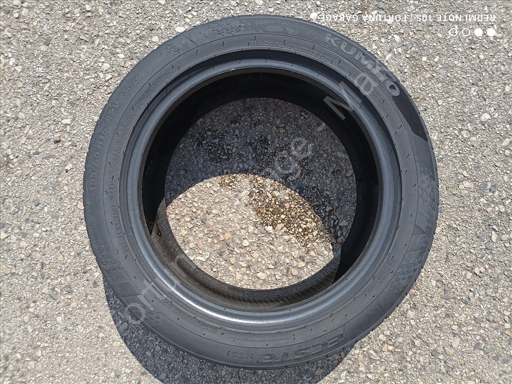 195/50 R15" Kumho használt nyári gumi 3. kép
