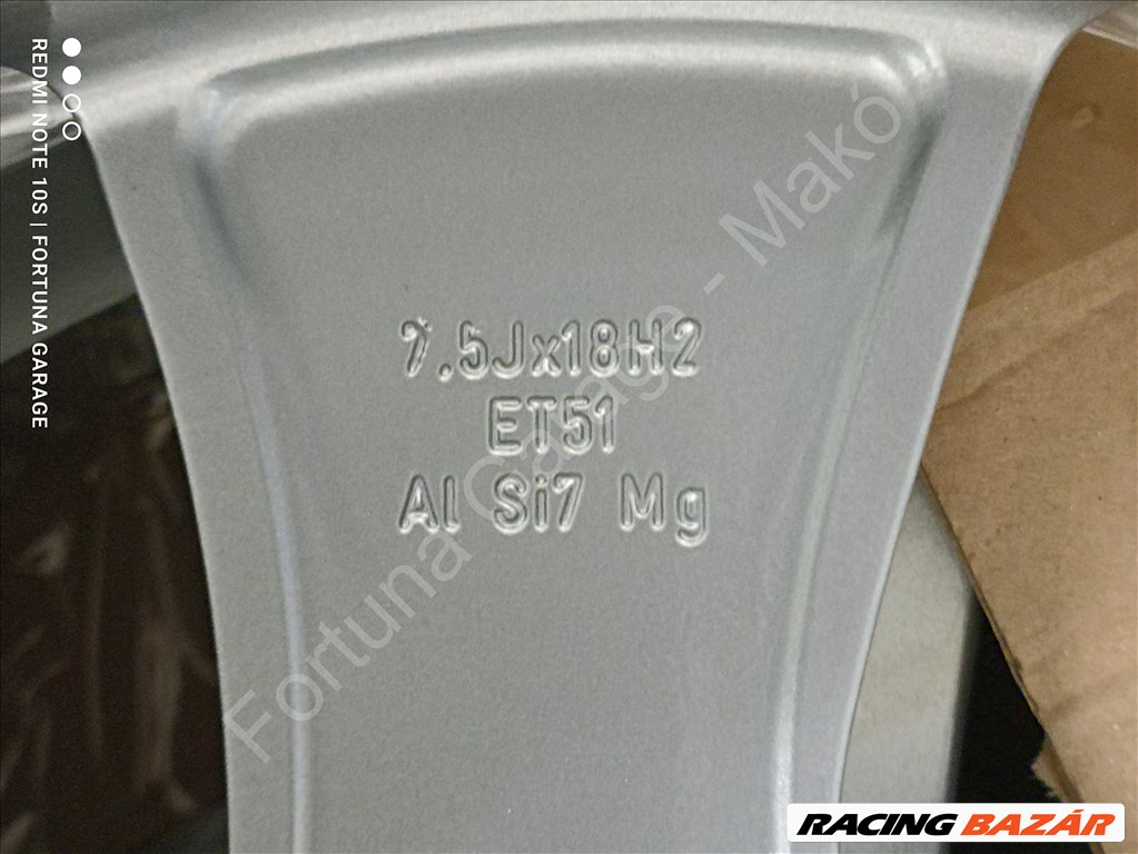 5x112 18" Audi A3 (8V0) felújított alufelni garnitúra 4. kép