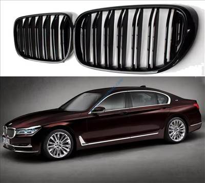 BMW G11 G12 fényes fekete hűtőrács, vese 2015-2020