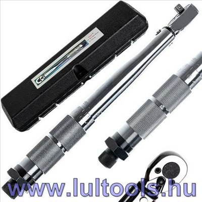 Nyomatékkulcs, 1/4", 5-25 Nm