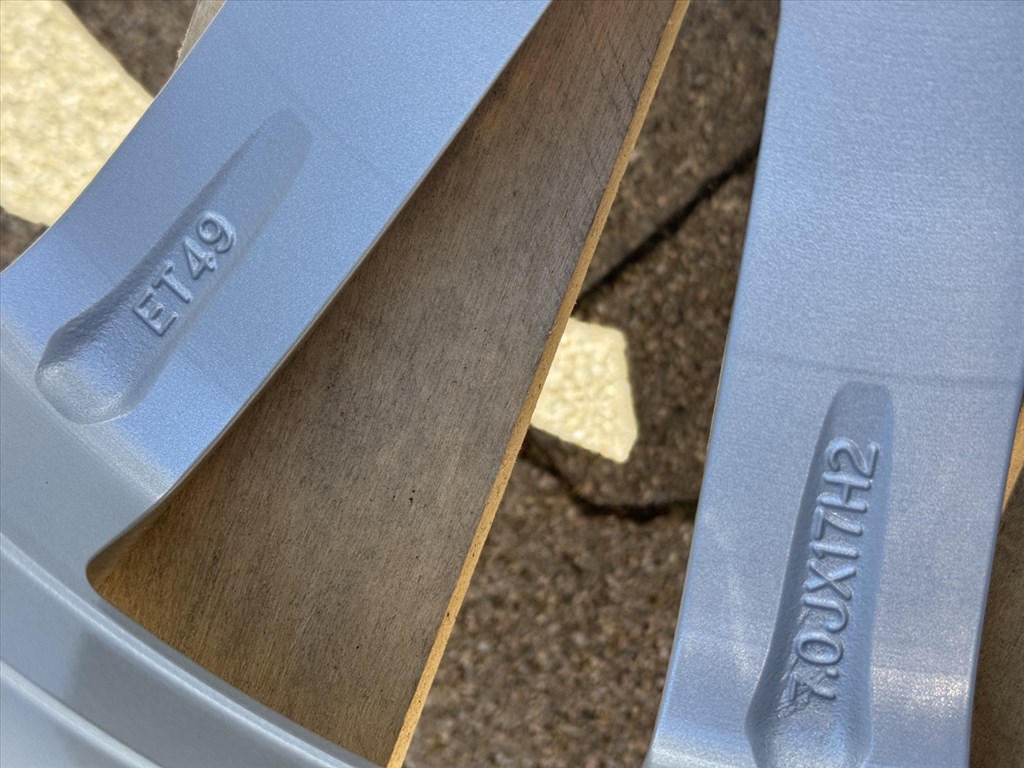 R17 5x112 Original Volkswagen Golf  T-Roc Touran Passat  7J ET49 OE  5G0601025BE 7. kép