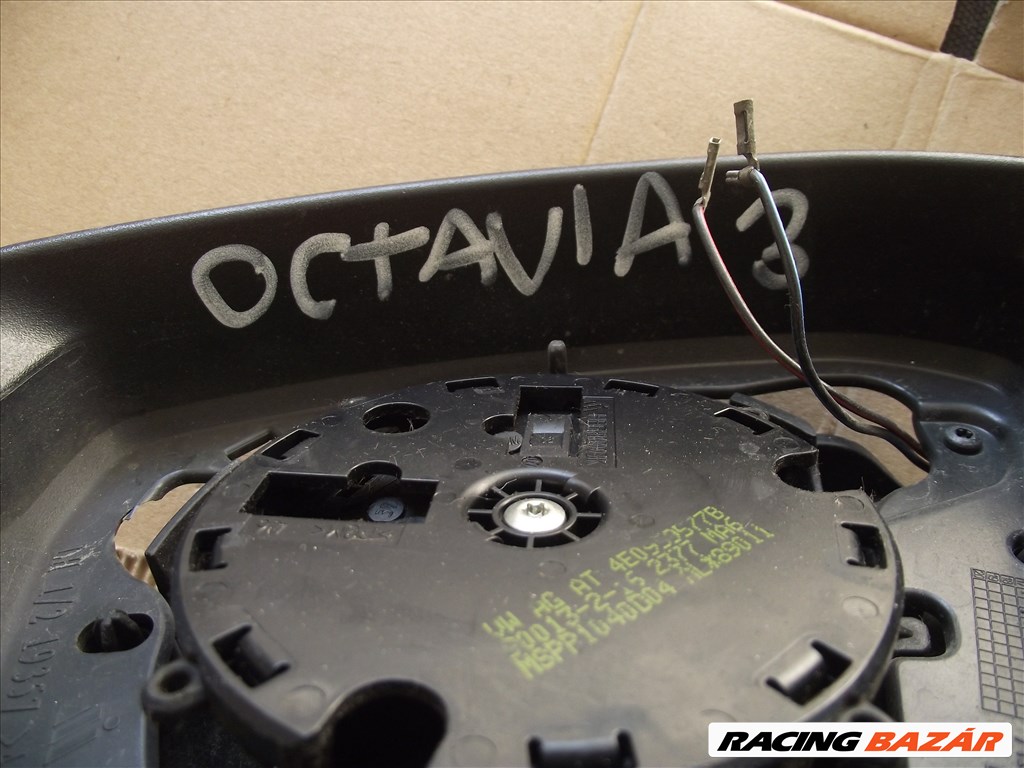 Skoda Octavia 3 bal tükörállvány 2013-2020 9 vezeték  7. kép