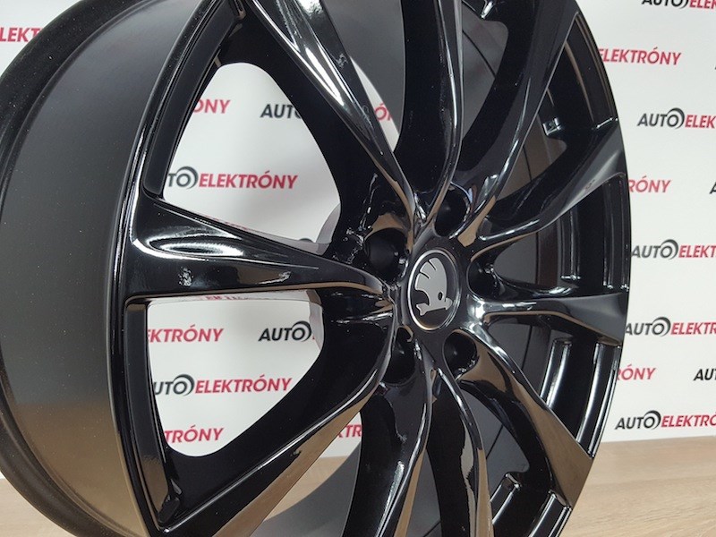 BORBET FEKETE 18 5X112 ALUFELNI SKODA OCTAVIA SUPERB KODIAQ TUV KBA 2. kép