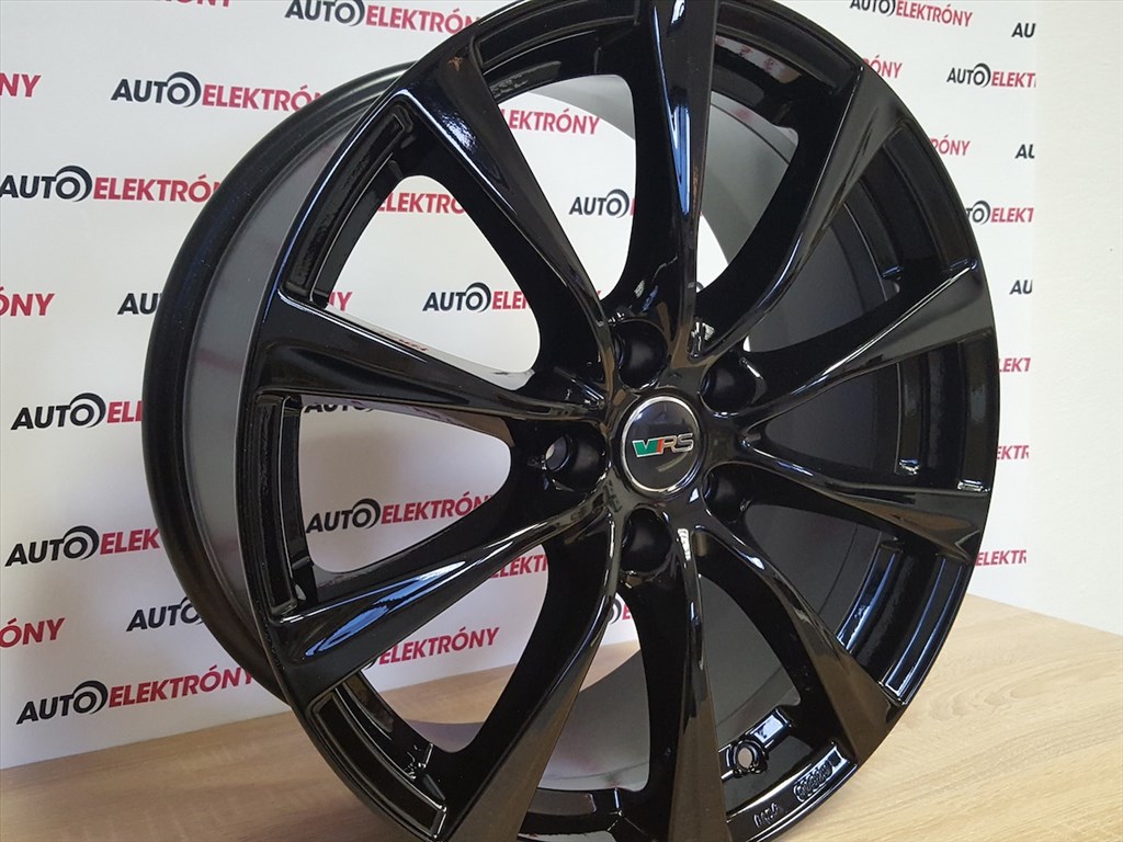 BORBET FEKETE 18 5X112 ALUFELNI SKODA OCTAVIA SUPERB KODIAQ TUV KBA 4. kép