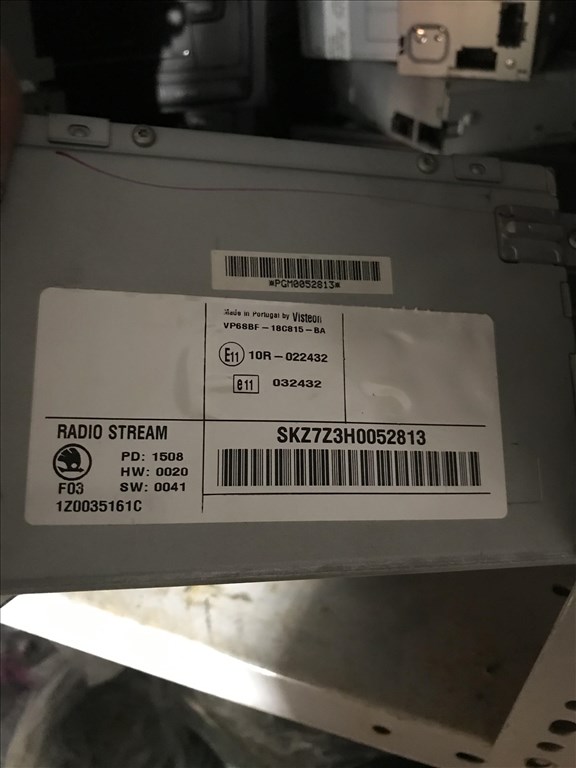 Skoda Octavia II fejegység  1z0035161c 2. kép