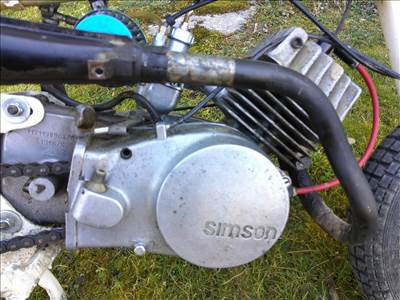 SIMSON S 50-ES TIPUSÚ,NAGY KOMPRESSZIÓJÚ-ÜZEMKÉPES HIBÁTLAN MOTORBLOKK ELADÓ