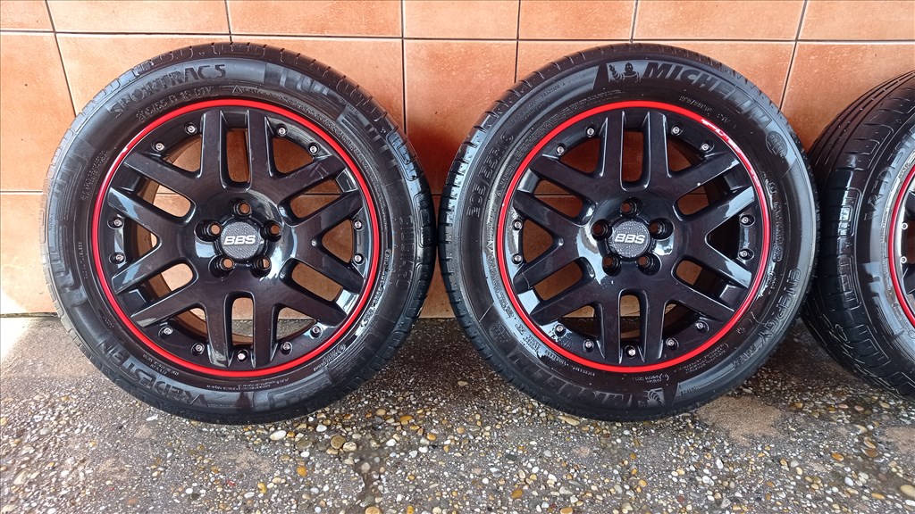 BBS SAN MARINO 16" ALUFELNI 5X100 NYÁRI 205/55R16 GUMIVAL OLCSÒN!!! 2. kép