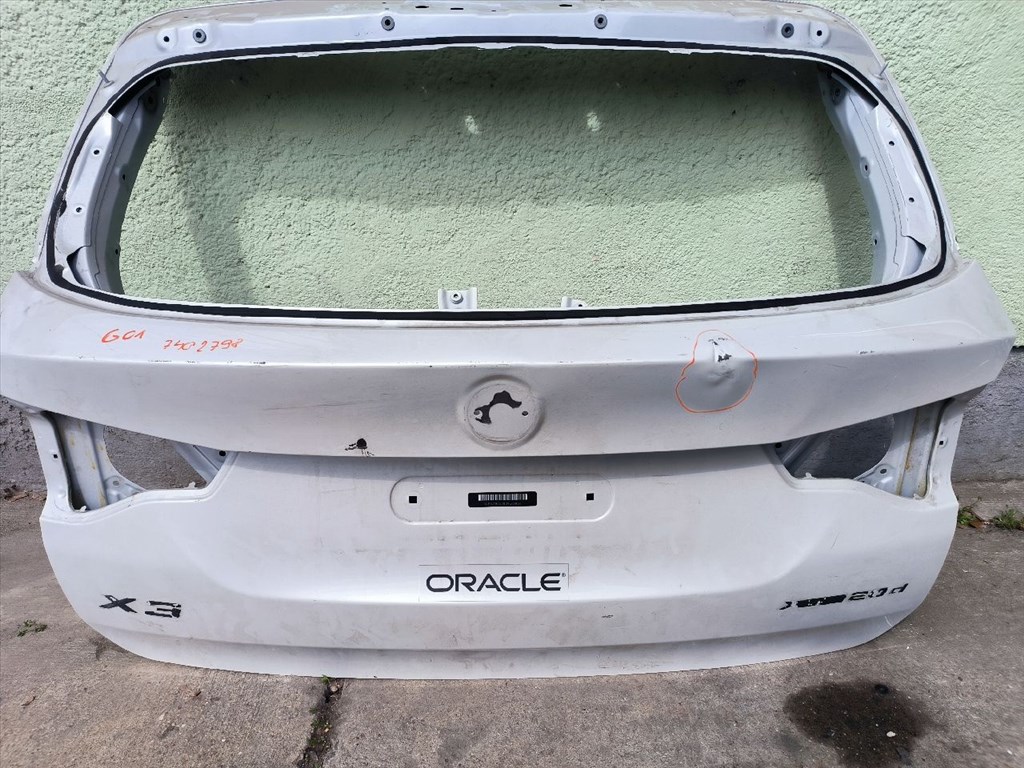 BMW X3 G01 Csomagtérajtó  7402798 1. kép