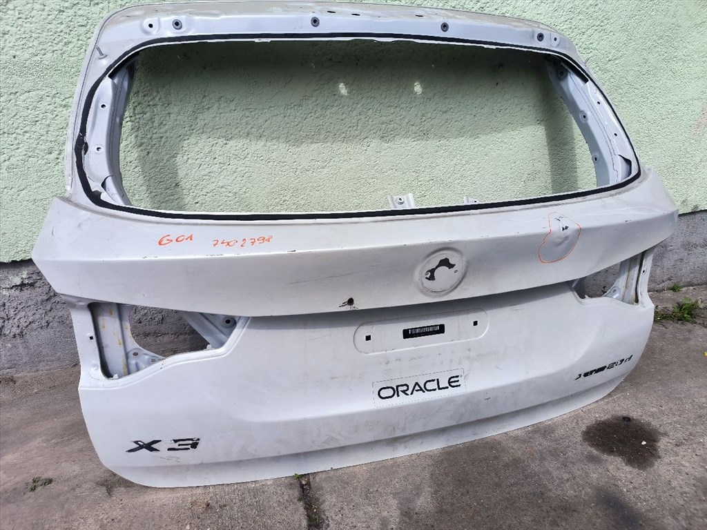 BMW X3 G01 Csomagtérajtó  7402798 6. kép