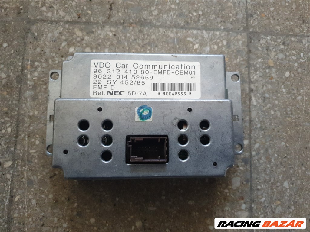 Peugeot 607 navigáció kijelző  9631241080 2. kép