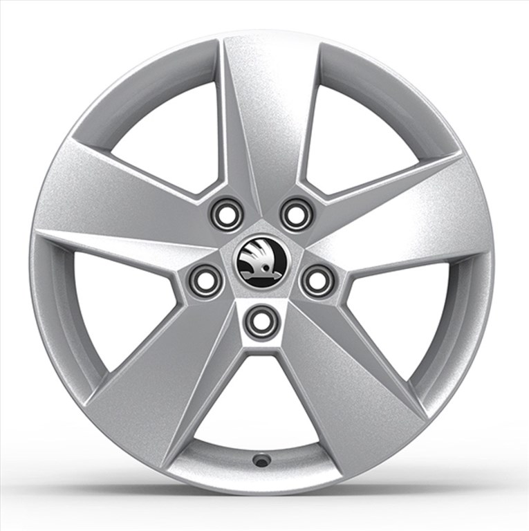 EREDETI ALUFELNI SKODA ILIAS 16 5x112 SUPERB OCTAVIA YETI KAROQ ET46.   5E0071496D 2. kép