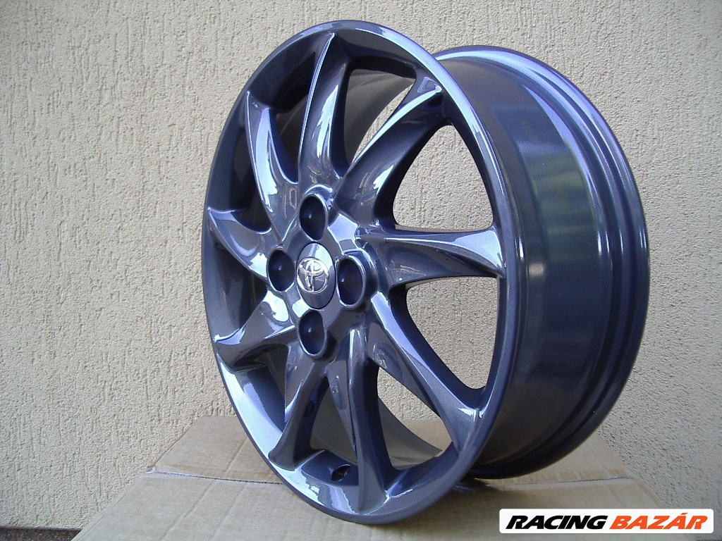 Toyota Yaris gyári alufelni 16 col 4X100 vadonatúj, országosan garantáltan a legjobb áron 3. kép