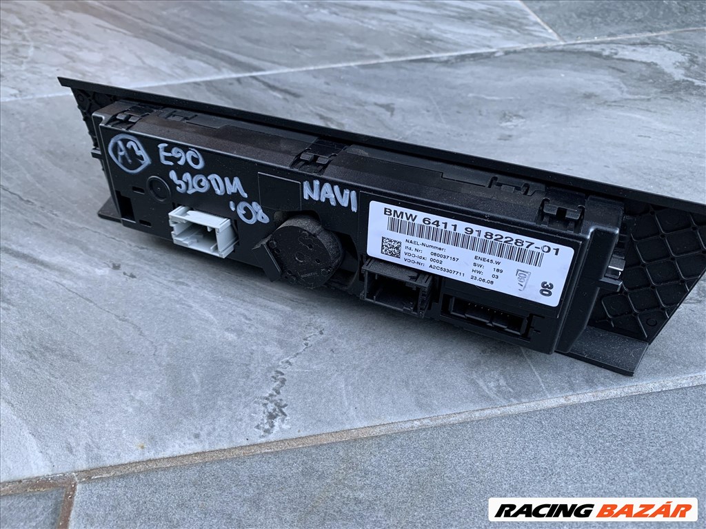 BMW 3-as 1-es sorozat digitális klímavezérlő panel E90 E91 E92 E93 E81 E87 E82 E88 64119182287 64119199260 3. kép