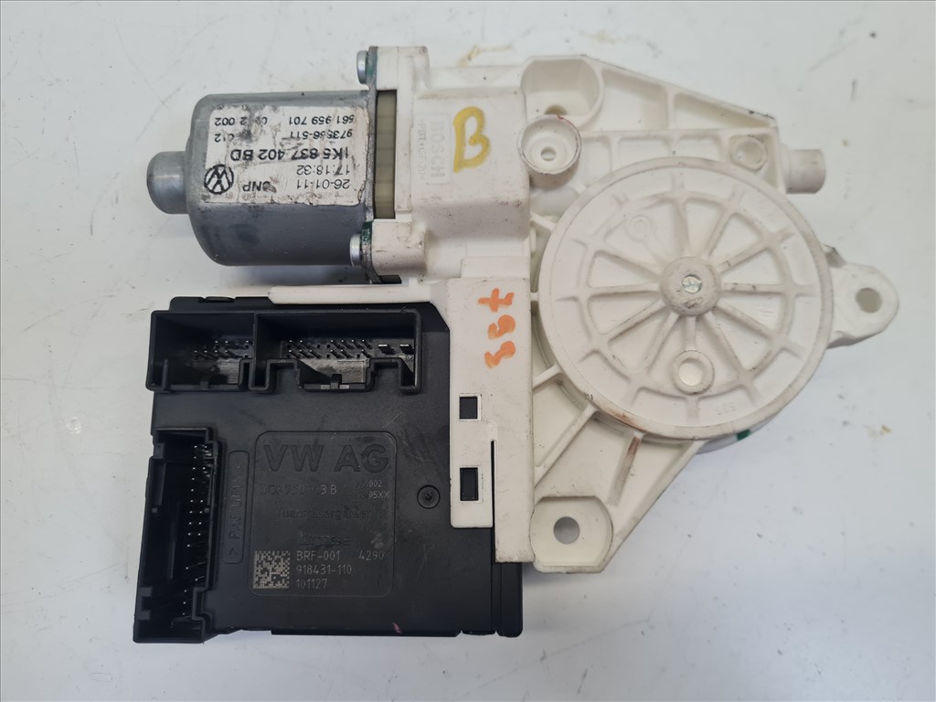 Volkswagen Golf VI jobb első ablakemelő motor (18893) 1k5837402bd 3c0959793b 1. kép