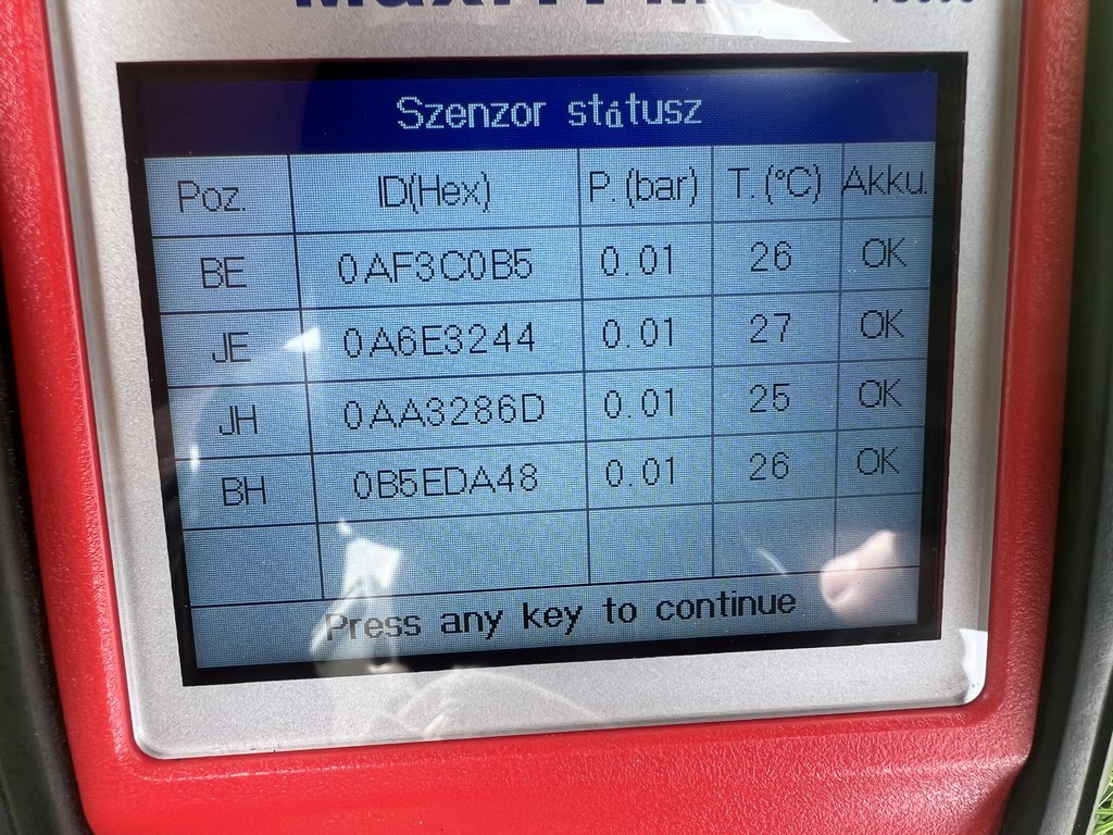 5x108 17" Volvo gyári alufelni +TPMS szenzor 7,5Jx17h2 ET55 10. kép