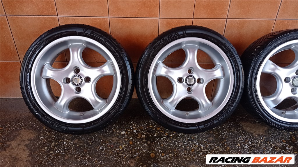 PLATIN 17" ALUFELNI 4X100 NYÁRI 2@5/40R17 GUMIVAL OLCSÒN!!! 2. kép
