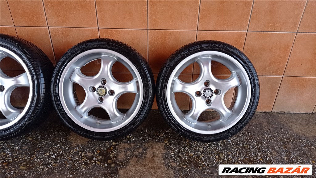 PLATIN 17" ALUFELNI 4X100 NYÁRI 2@5/40R17 GUMIVAL OLCSÒN!!! 3. kép