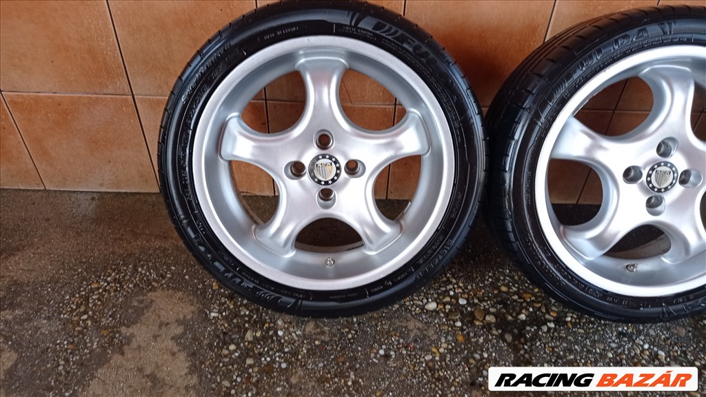 PLATIN 17" ALUFELNI 4X100 NYÁRI 2@5/40R17 GUMIVAL OLCSÒN!!! 4. kép