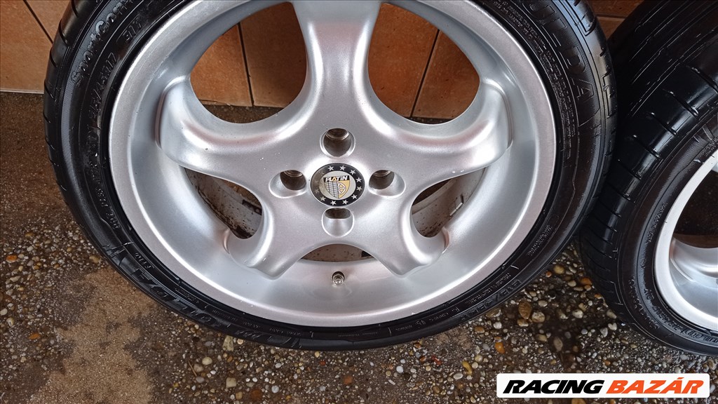 PLATIN 17" ALUFELNI 4X100 NYÁRI 2@5/40R17 GUMIVAL OLCSÒN!!! 5. kép