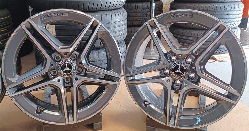 Új!! Gyári Mercedes W213 AMG 5x112 8x18 ET43 4db 6. kép