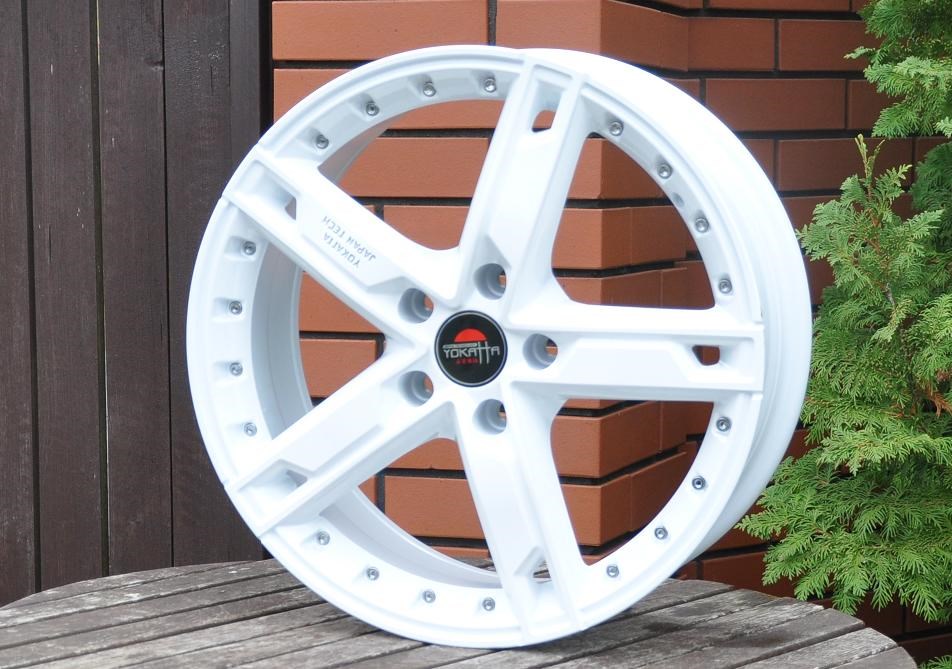 MODEL 53 FEHÉR 17 5X112 AUDI A4 A6 VW PASSAT ET43 2. kép