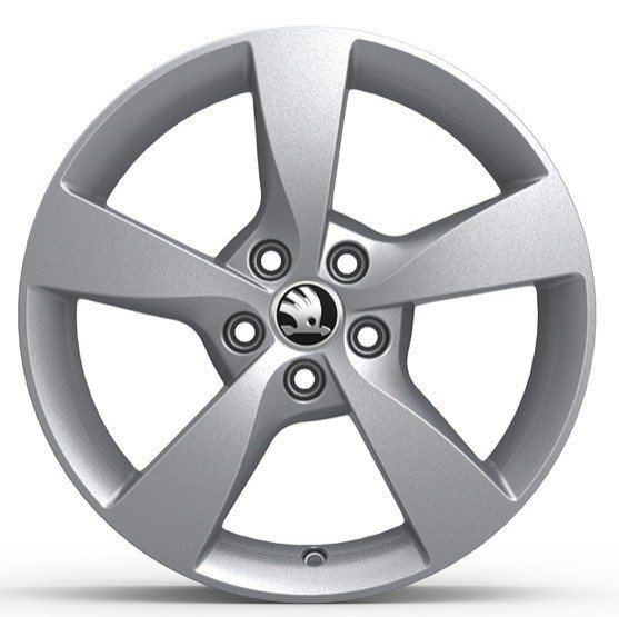 EREDETI SKODA DIONE ALUFELNI 16 5x100 RAPID FABIA ET46. 2. kép