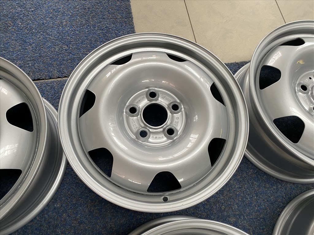 Volkswagen 17 gyári lemezfelni felni, 5x120, Transporter T5 T6 (3509) 7. kép