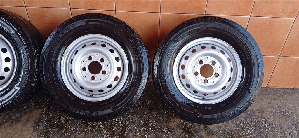 MERCEDES SPRINTER 15" LEMEZFELNI 5X130 NYÁRI 225/70R15C GUMIVAL OLCSÒN!!! 3. kép
