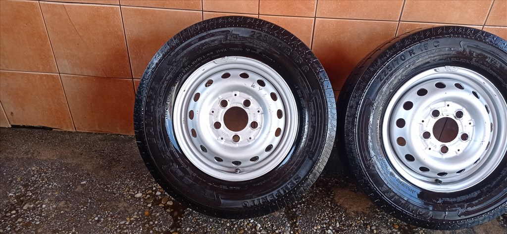 MERCEDES SPRINTER 15" LEMEZFELNI 5X130 NYÁRI 225/70R15C GUMIVAL OLCSÒN!!! 4. kép
