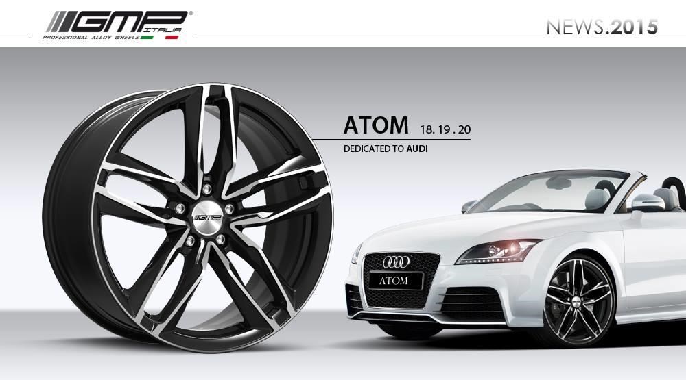 GMP ITALIA ATOM 21'' AUDI A5 A6 A7 A8 Q5 Q7 TOUAREG TUV KBA 4. kép