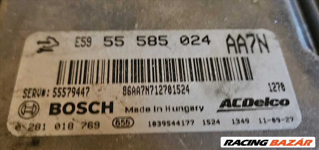 Opel Zafira C Tourer 2.0 CDTI Motorvezérlő AA7N 55585024 2. kép