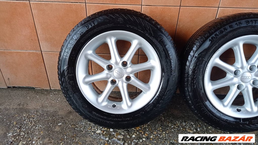 AUDI 80 ALUFELNI 4X108 NYÁRI 195/65R15 GUMIVAL OLCSÒN!!! 4. kép