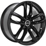 ATOM FEKETE 20 5x112 VW PASSAT TIGUAN TUV KBA GMP ITALIA