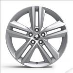EREDETI SKODA RAY ALUFELNI 17 5x100 SKODA FABIA RAPID SCALA KAMIQ VW POLO GOLF ET46.