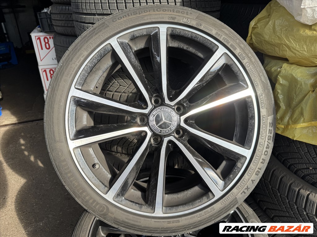 Mercedes Benz B-Klasse Avantgarde gyári 7,5X18-as 5X112-es ET52-es könnyüfém felni garnitura eladó 1. kép